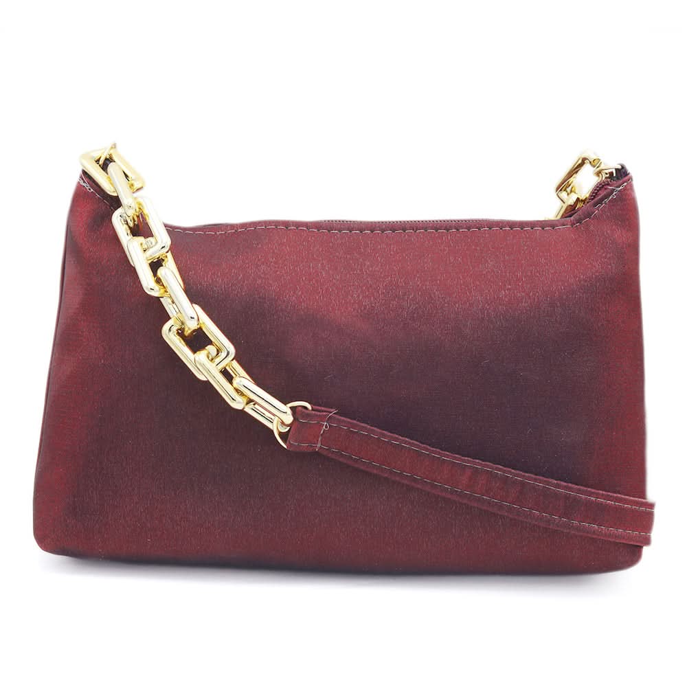 Women's Shoulder Bag - Maroon, Women, Bags, Chase Value, Chase Value