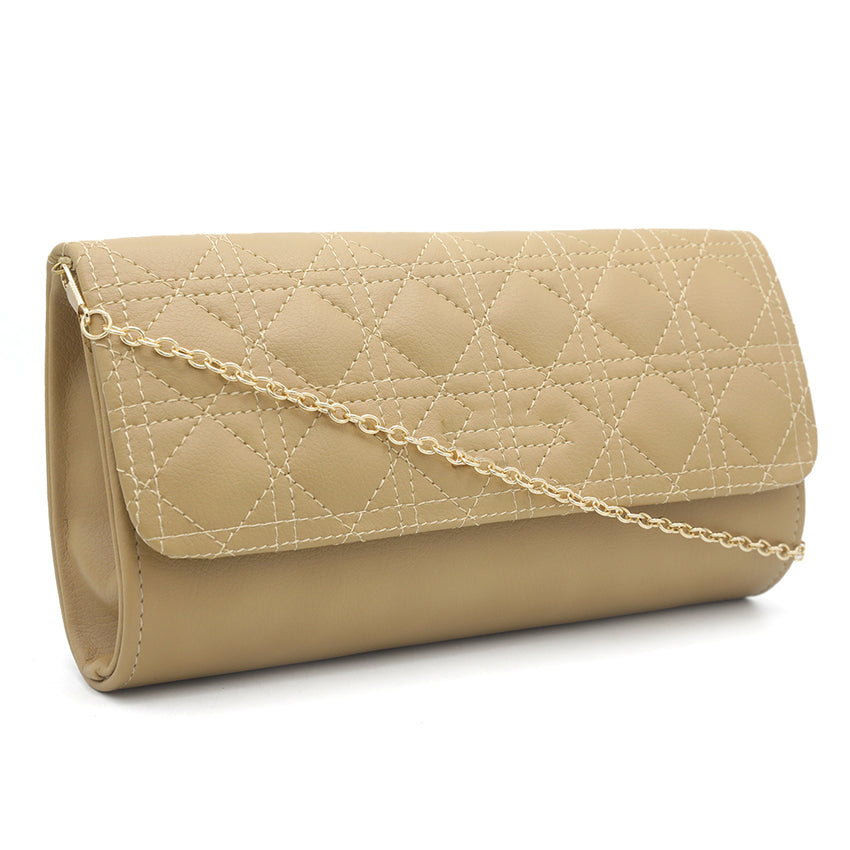 Women's Fancy Clutch 6960 - Beige, Women, Clutches, Chase Value, Chase Value
