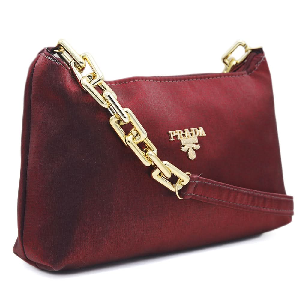 Women's Shoulder Bag - Maroon, Women, Bags, Chase Value, Chase Value