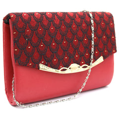 Women's Clutch - Red, Women, Clutches, Chase Value, Chase Value