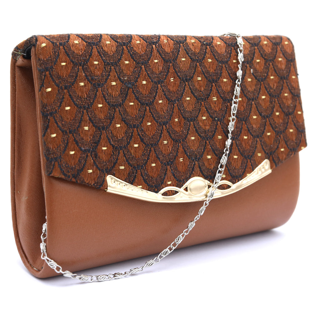 Women's Clutch - Brown, Women, Clutches, Chase Value, Chase Value