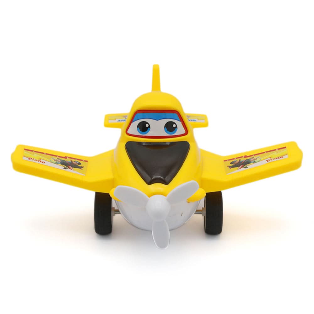 Kids Fighters Plane - Yellow, Kids, Non-Remote Control, Chase Value, Chase Value
