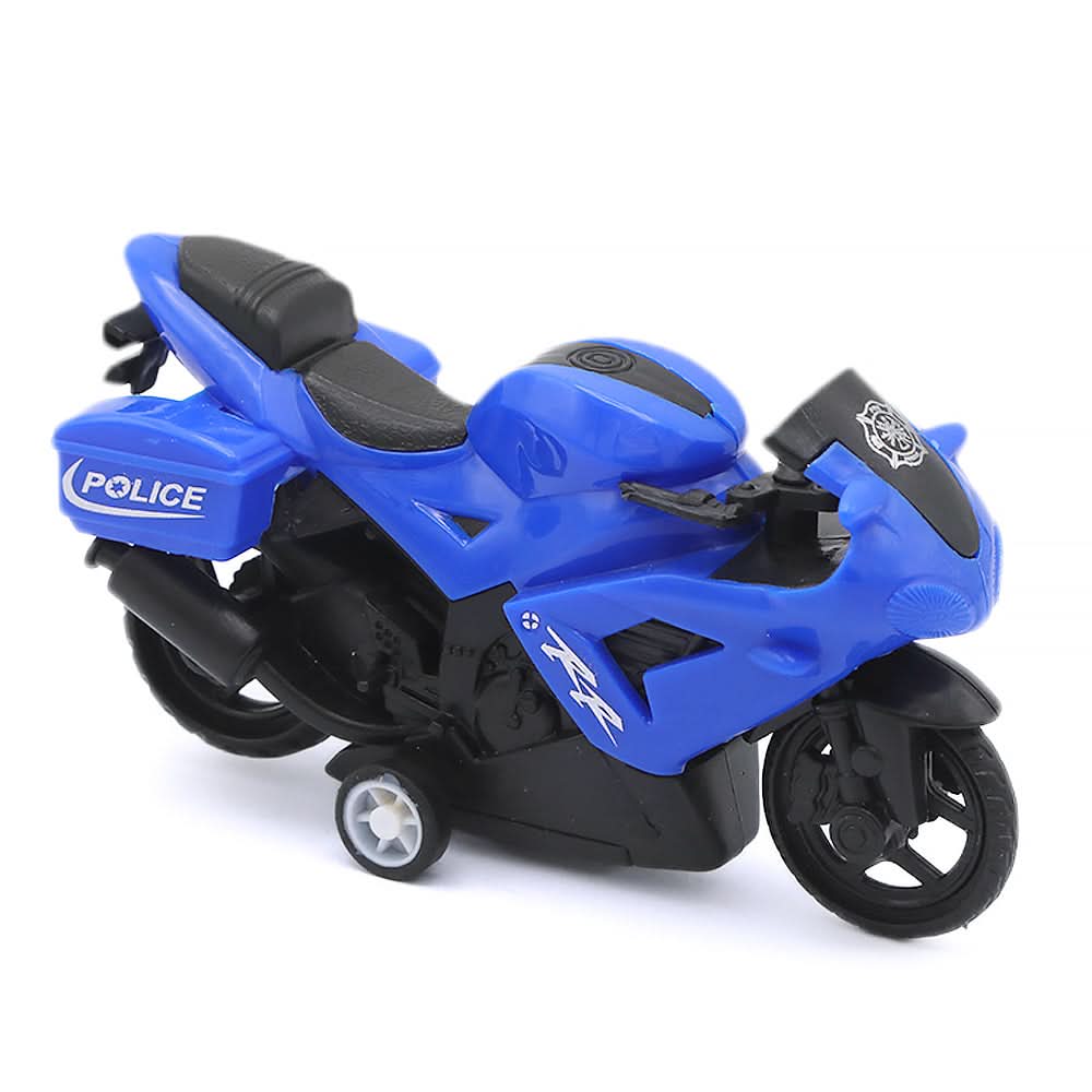 Kids Motor Bike - Blue, Kids, Non-Remote Control, Chase Value, Chase Value
