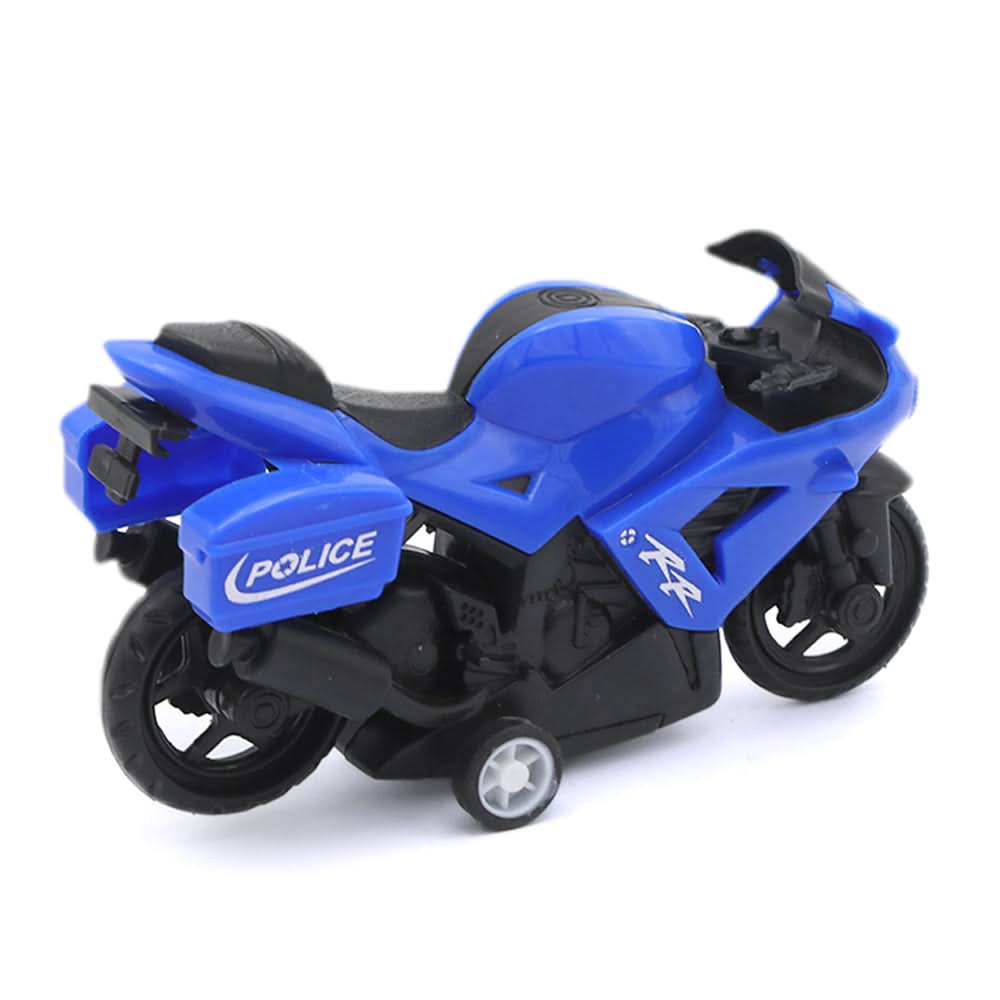 Kids Motor Bike - Blue, Kids, Non-Remote Control, Chase Value, Chase Value