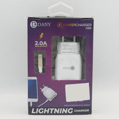 Dany iPhone Power Charger H-88  2.0A - White, Home & Lifestyle, Mobile Charger, Chase Value, Chase Value