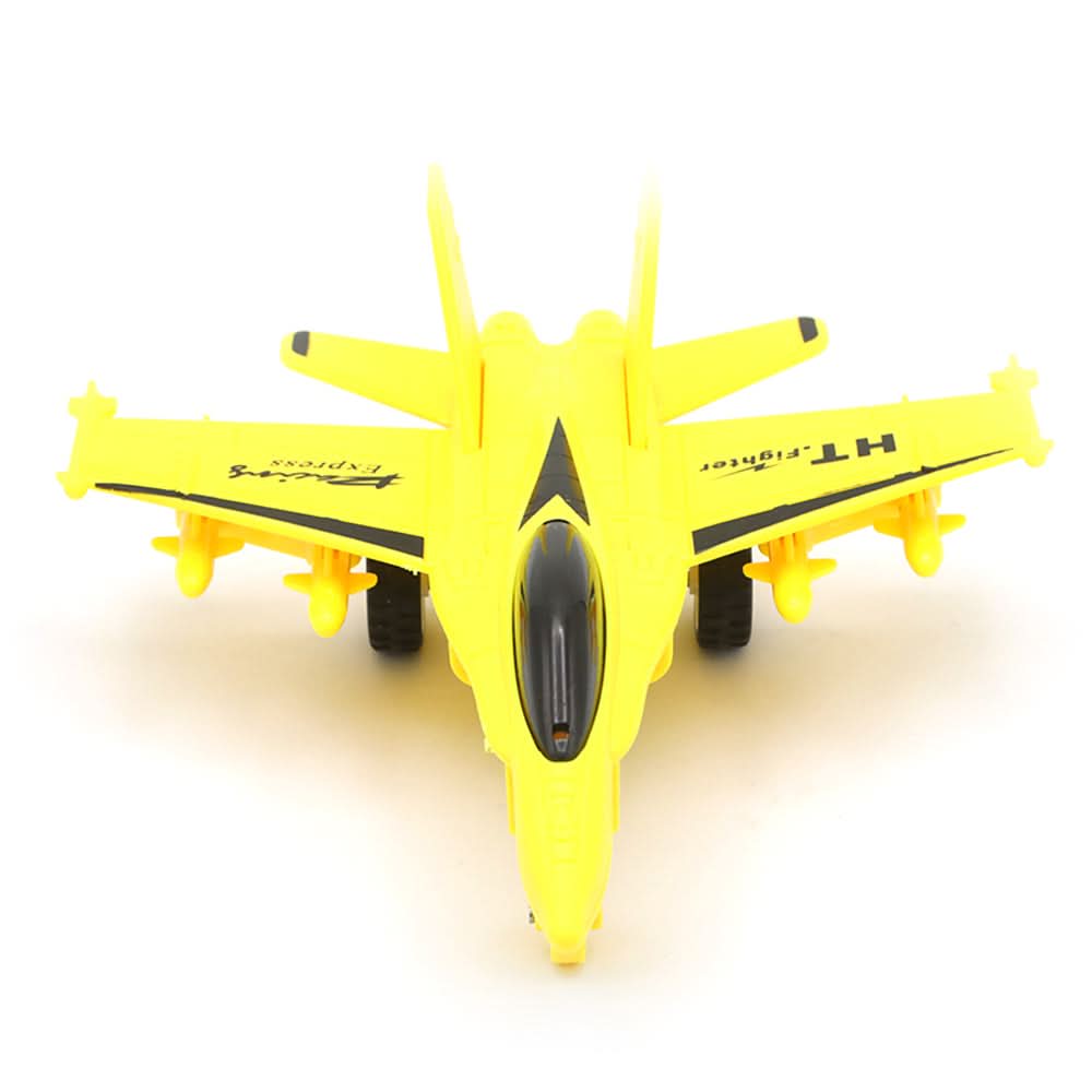 Kids Fighters Plane - Yellow, Kids, Non-Remote Control, Chase Value, Chase Value