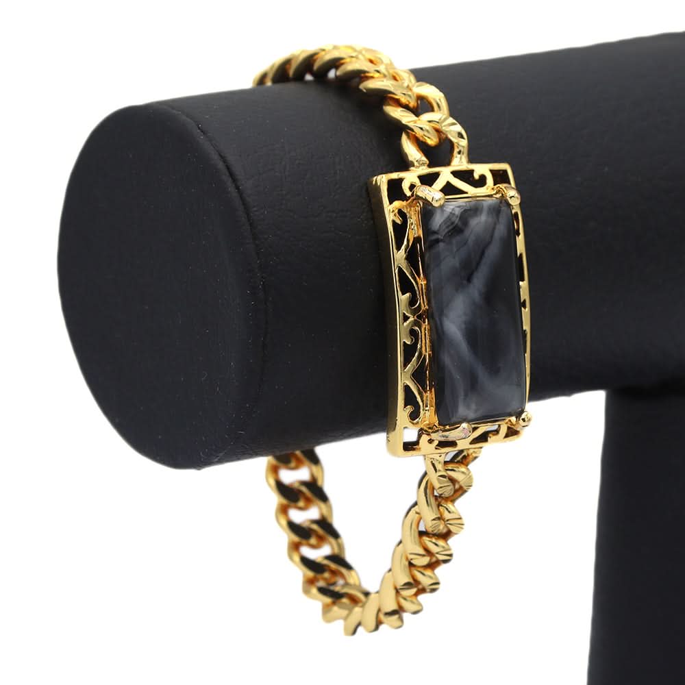 Women's Bracelet (AY-330) - Black, Women, Bangles & Bracelets, Chase Value, Chase Value