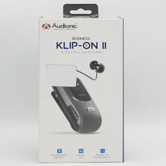 Audionic Business KLIP-ON II Wireless Bluetooth Headset - Black, Home & Lifestyle, Hand Free / Head Phones, Audionic, Chase Value