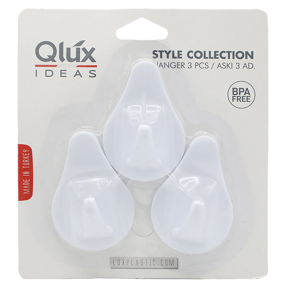 Hanger 3 Pcs - White, Home & Lifestyle, Accessories, Chase Value, Chase Value