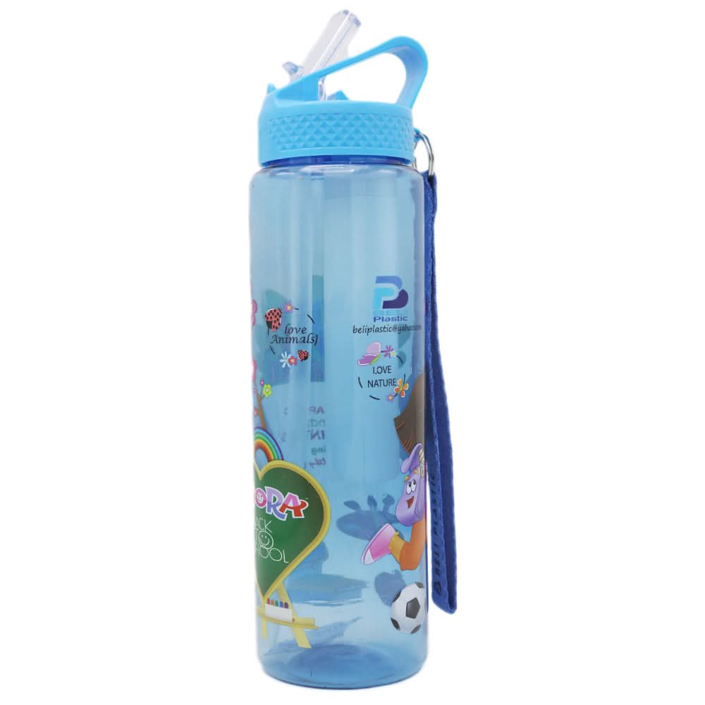 Travel Water Bottle 600 Ml - Blue-B, Home & Lifestyle, Glassware & Drinkware, Chase Value, Chase Value