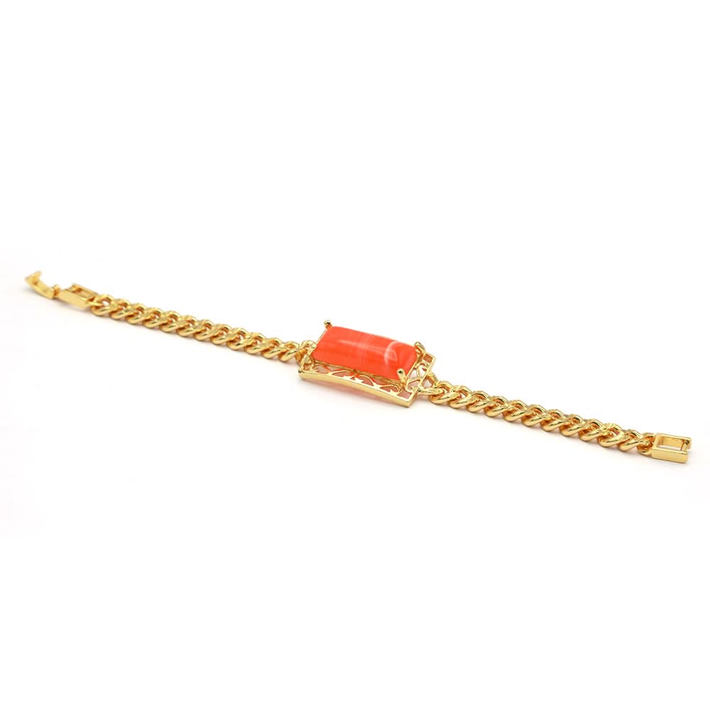 Women's Bracelet (AY-330) - Orange, Women, Bangles & Bracelets, Chase Value, Chase Value