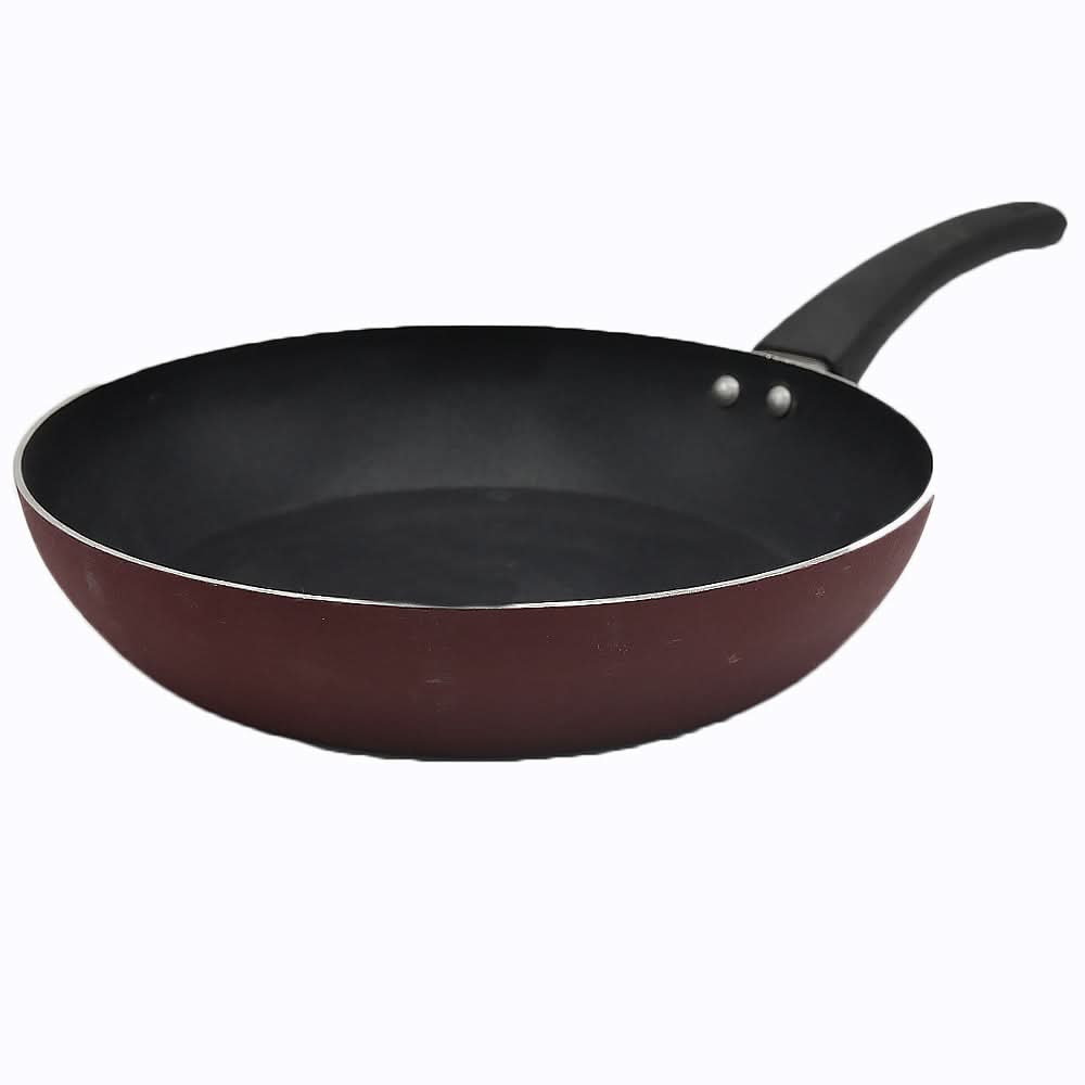 CVC Fry Pan 26cm - Maroon, Home & Lifestyle, Cookware And Pans, Chase Value, Chase Value