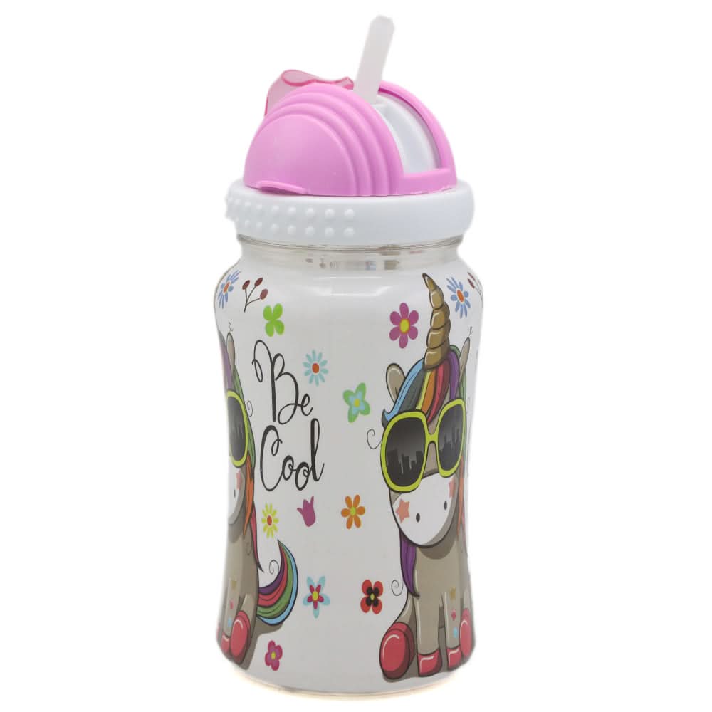Water Bottle With Straw - Multi-A, Home & Lifestyle, Glassware & Drinkware, Chase Value, Chase Value