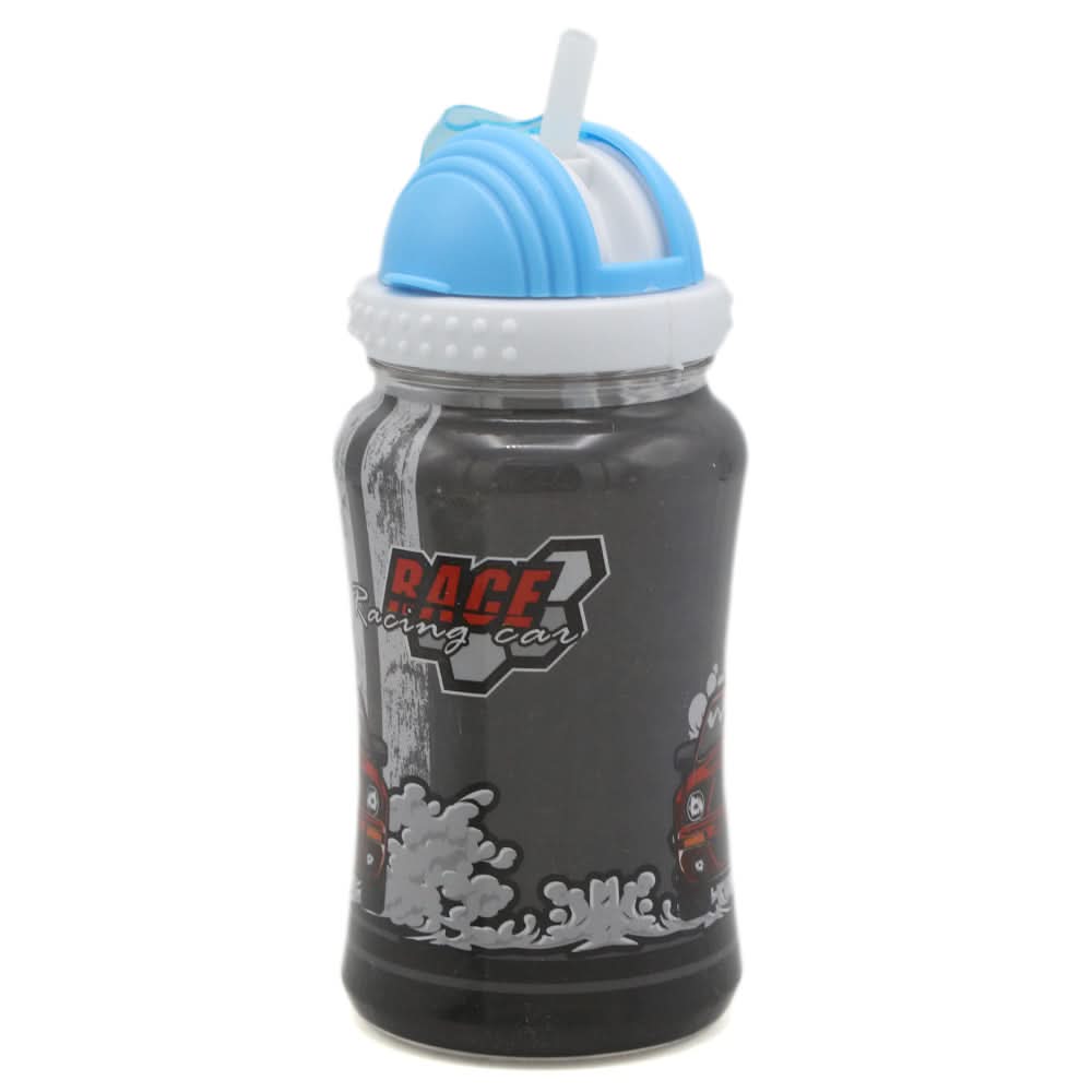 Water Bottle With Straw - Grey, Home & Lifestyle, Glassware & Drinkware, Chase Value, Chase Value