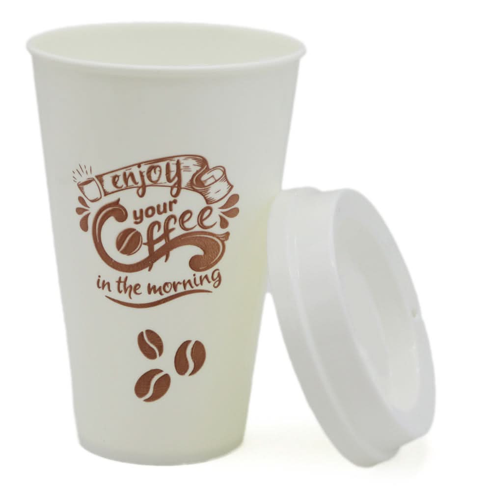Coffe Cup - White, Home & Lifestyle, Thermos & Mug, Chase Value, Chase Value