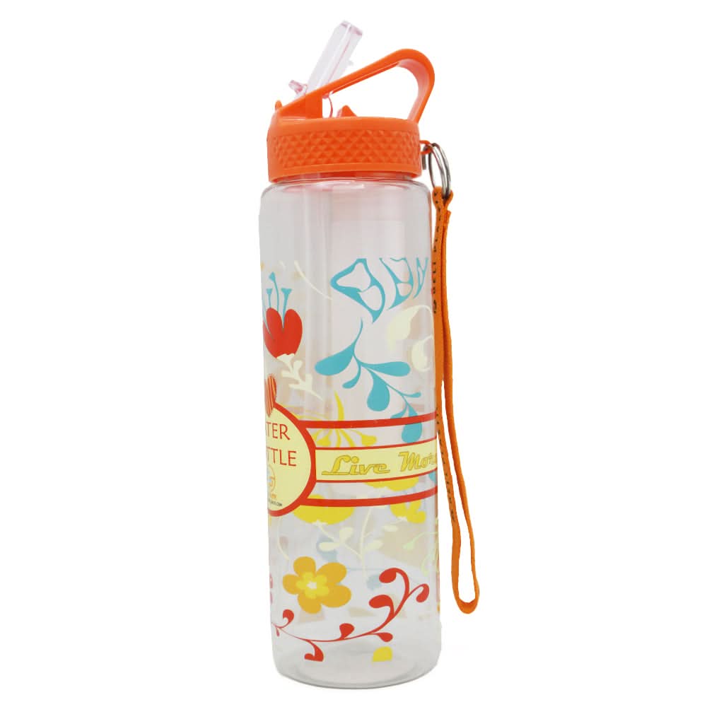 Travel Water Bottle 600 Ml - Orange-B, Home & Lifestyle, Glassware & Drinkware, Chase Value, Chase Value
