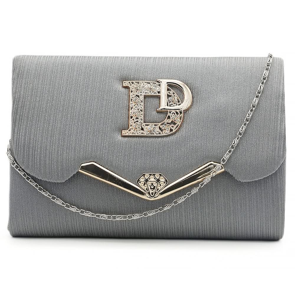 Women's Clutch - Grey, Women, Clutches, Chase Value, Chase Value