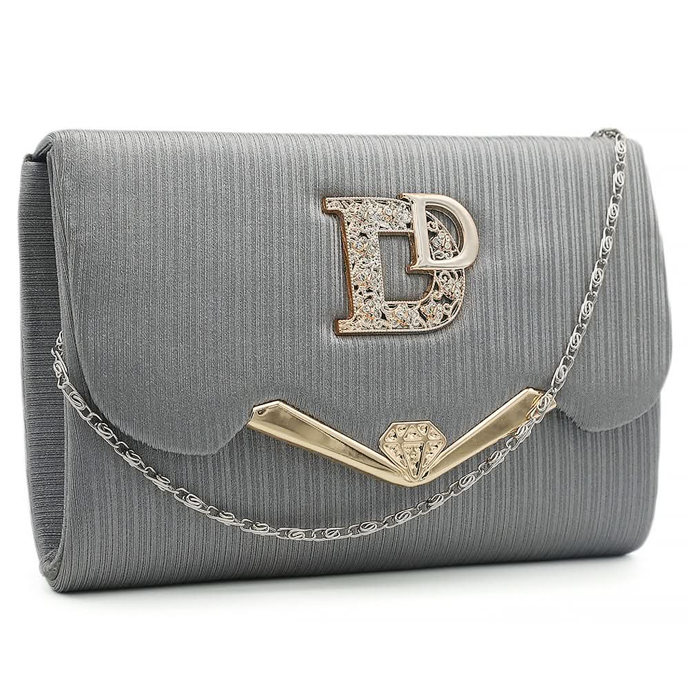 Women's Clutch - Grey, Women, Clutches, Chase Value, Chase Value