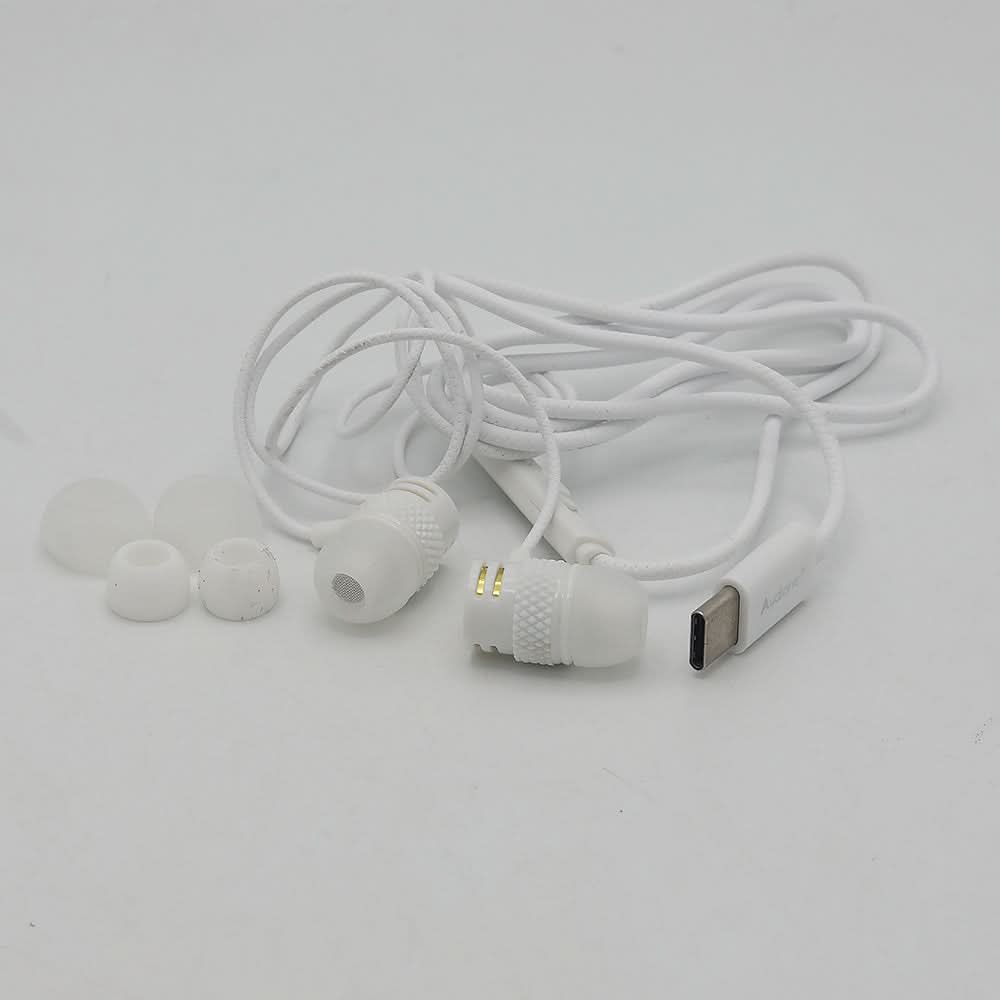 Audionic Thunder TYPE C Earphones T90 - White, Home & Lifestyle, Hand Free / Head Phones, Audionic, Chase Value