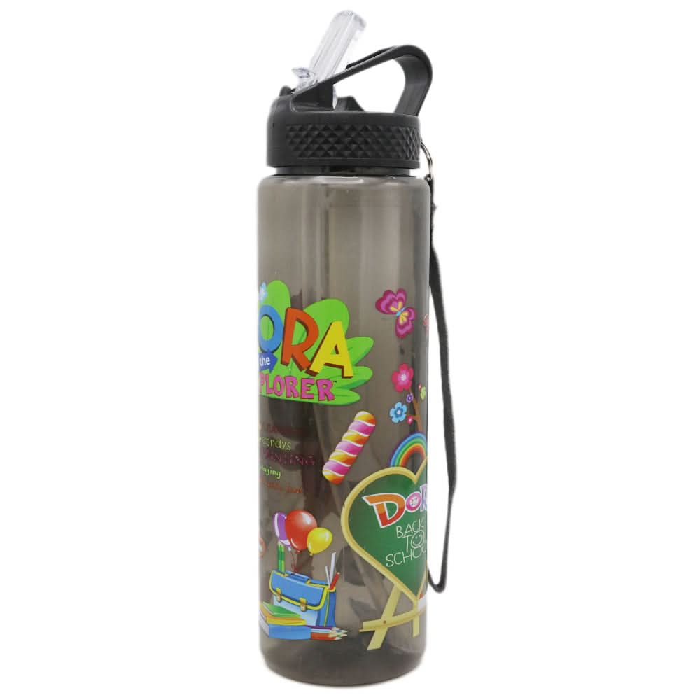 Travel Water Bottle 600 Ml - Black-B, Home & Lifestyle, Glassware & Drinkware, Chase Value, Chase Value