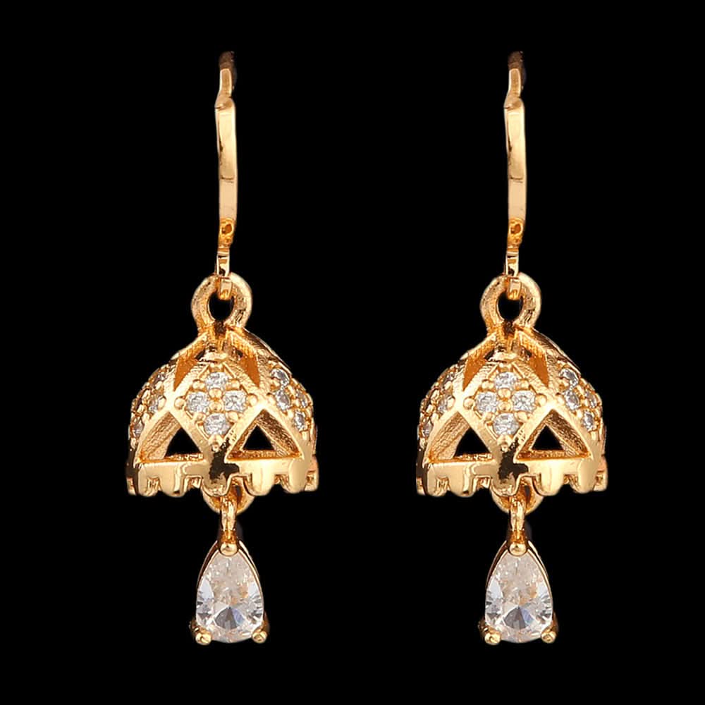 Women's Jhumki - Golden, Women, Earrings & Tops, Chase Value, Chase Value