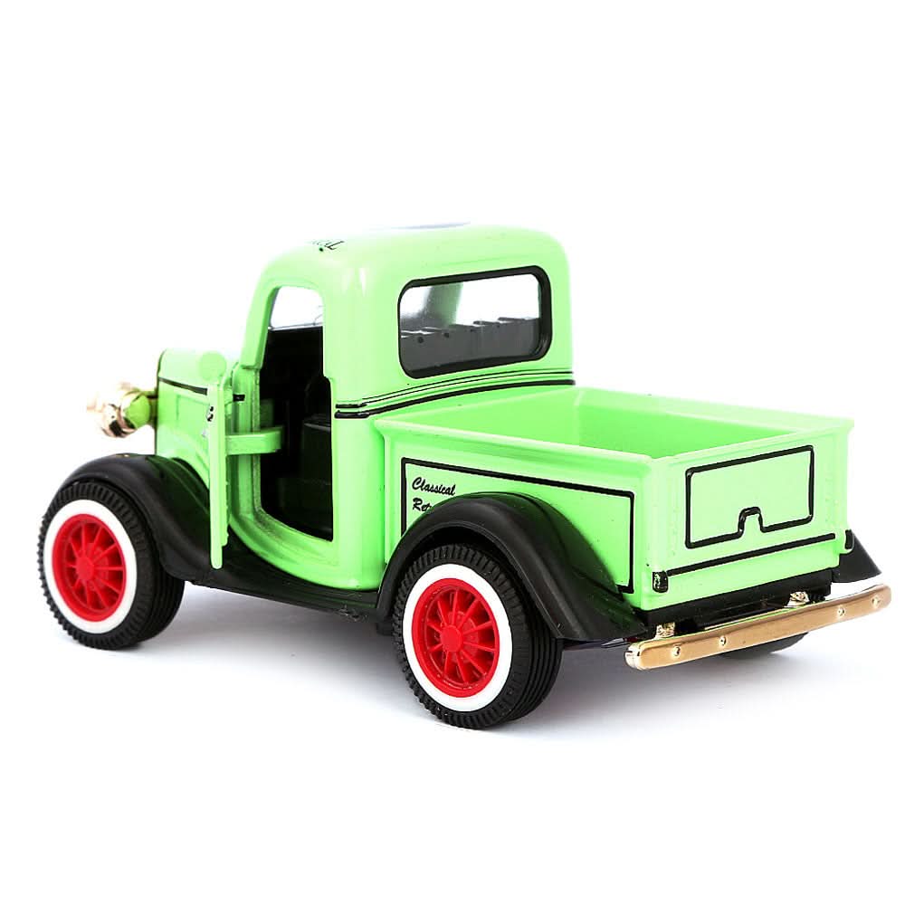 Friction Vintage Metal Car - Green, Kids, Non-Remote Control, Chase Value, Chase Value