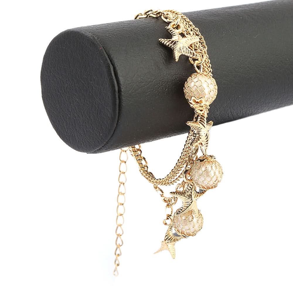 Women's Fancy Bracelet - Golden, Women, Bangles & Bracelets, Chase Value, Chase Value