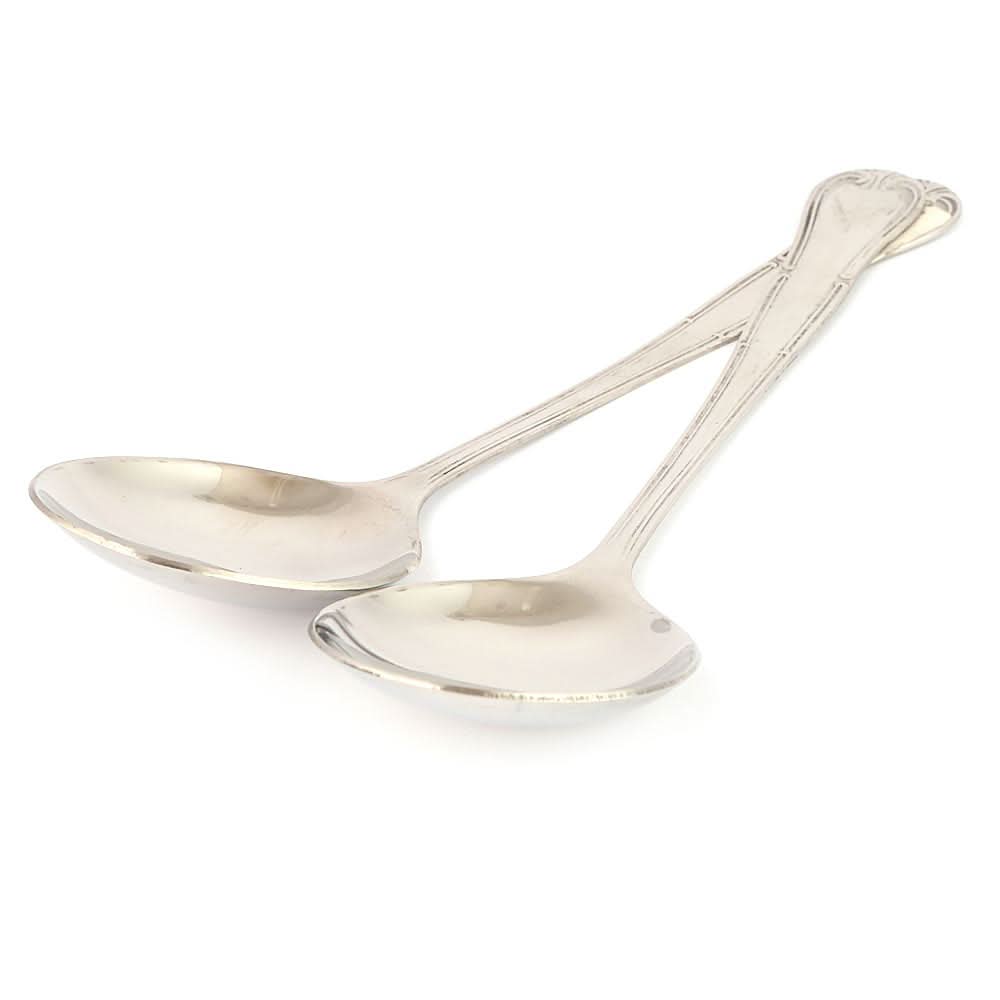 Serving Spoon 2Pcs - Silver, Home & Lifestyle, Serving And Dining, Chase Value, Chase Value