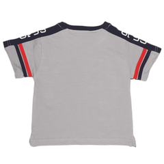 Boys Half Sleeves T-Shirt - Grey - test-store-for-chase-value