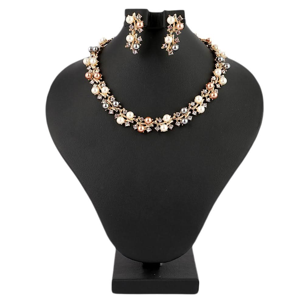 Women's Fancy Jewellery Set - Golden, Women, Jewellery Set, Chase Value, Chase Value