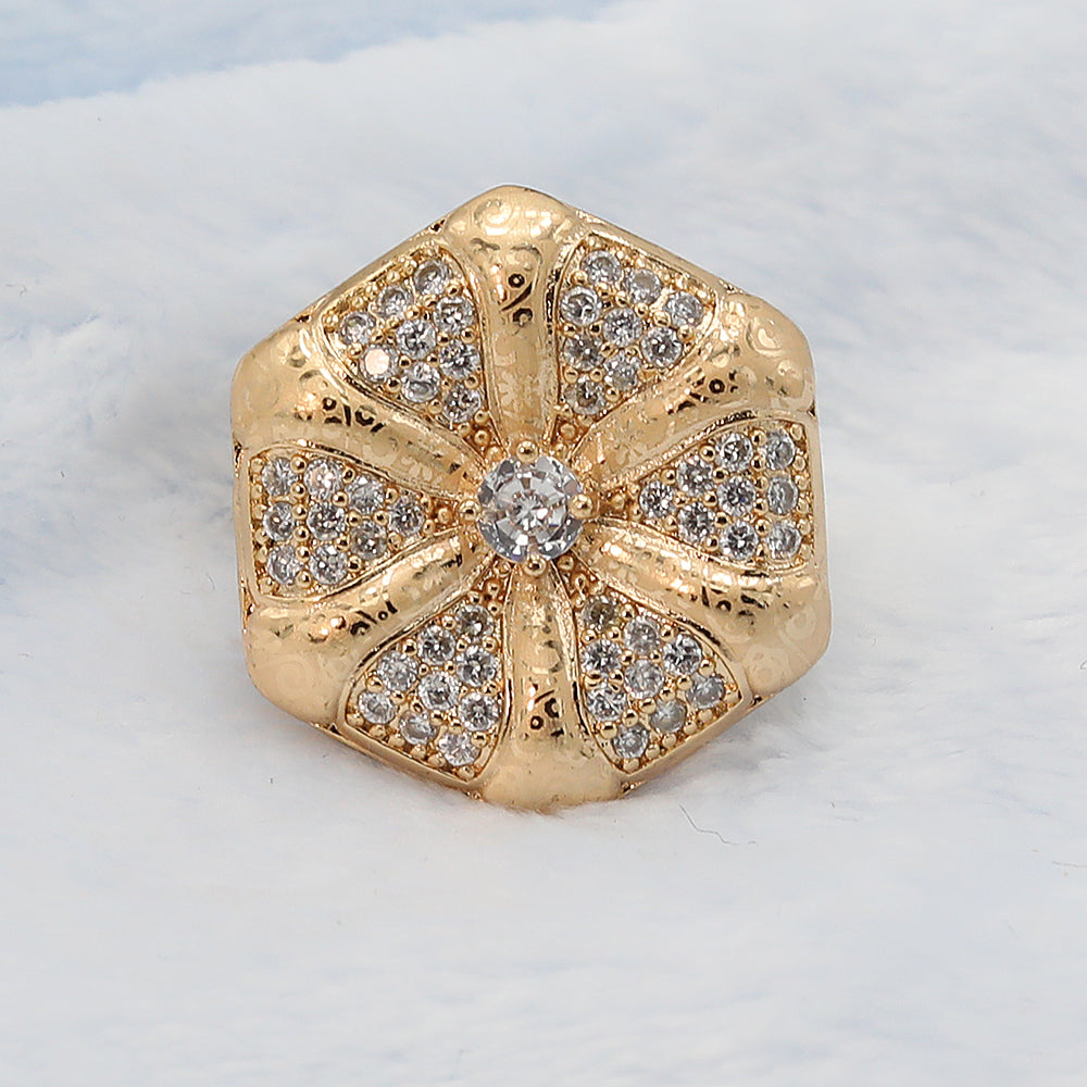 Women's Fancy Ring - Golden, Women, Finger Rings, Chase Value, Chase Value