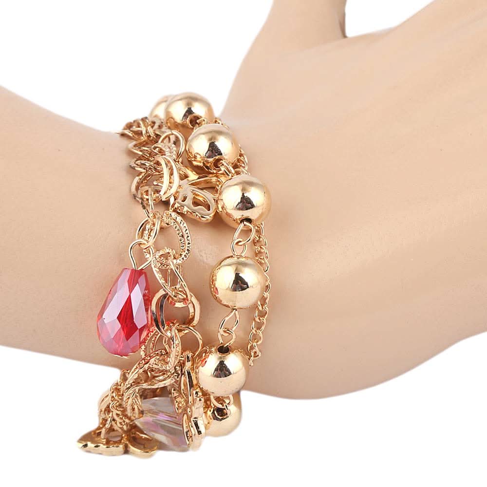 Women's Fancy Bracelet - Golden - test-store-for-chase-value