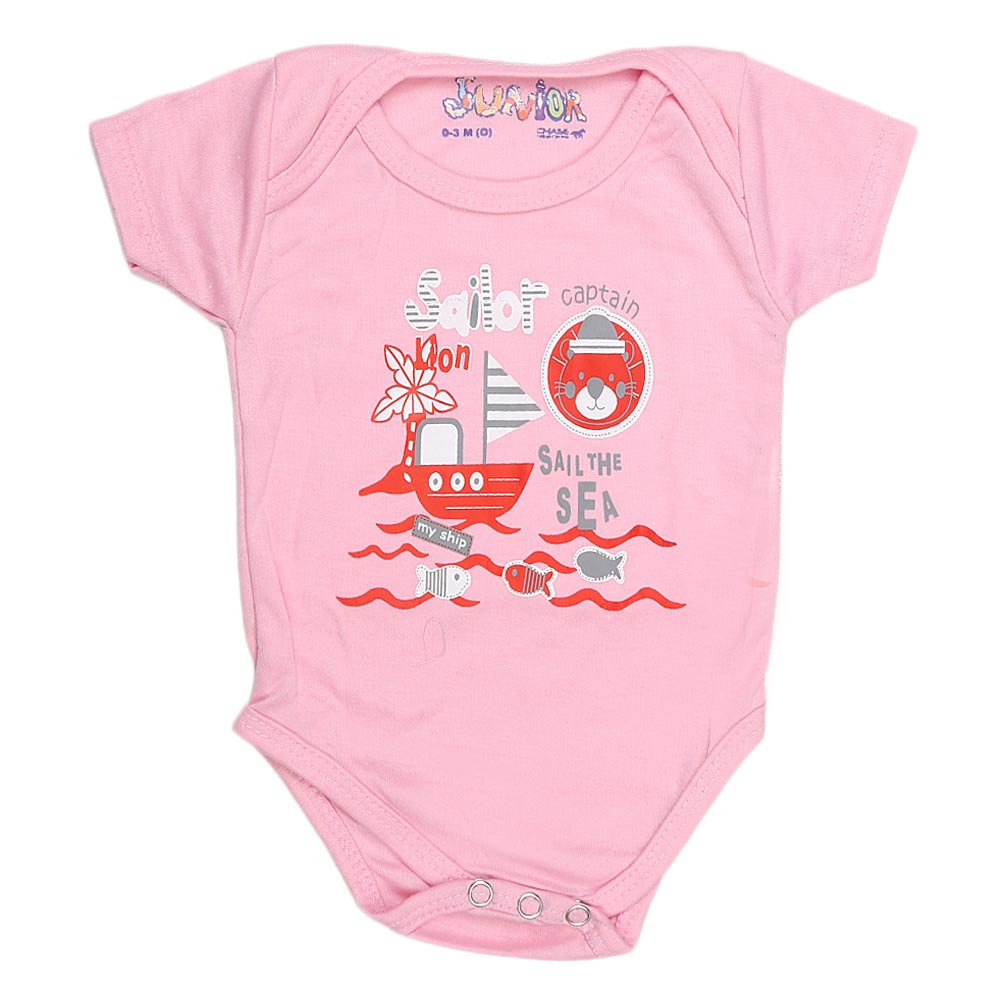 Newborn Girls Romper - Pink - test-store-for-chase-value