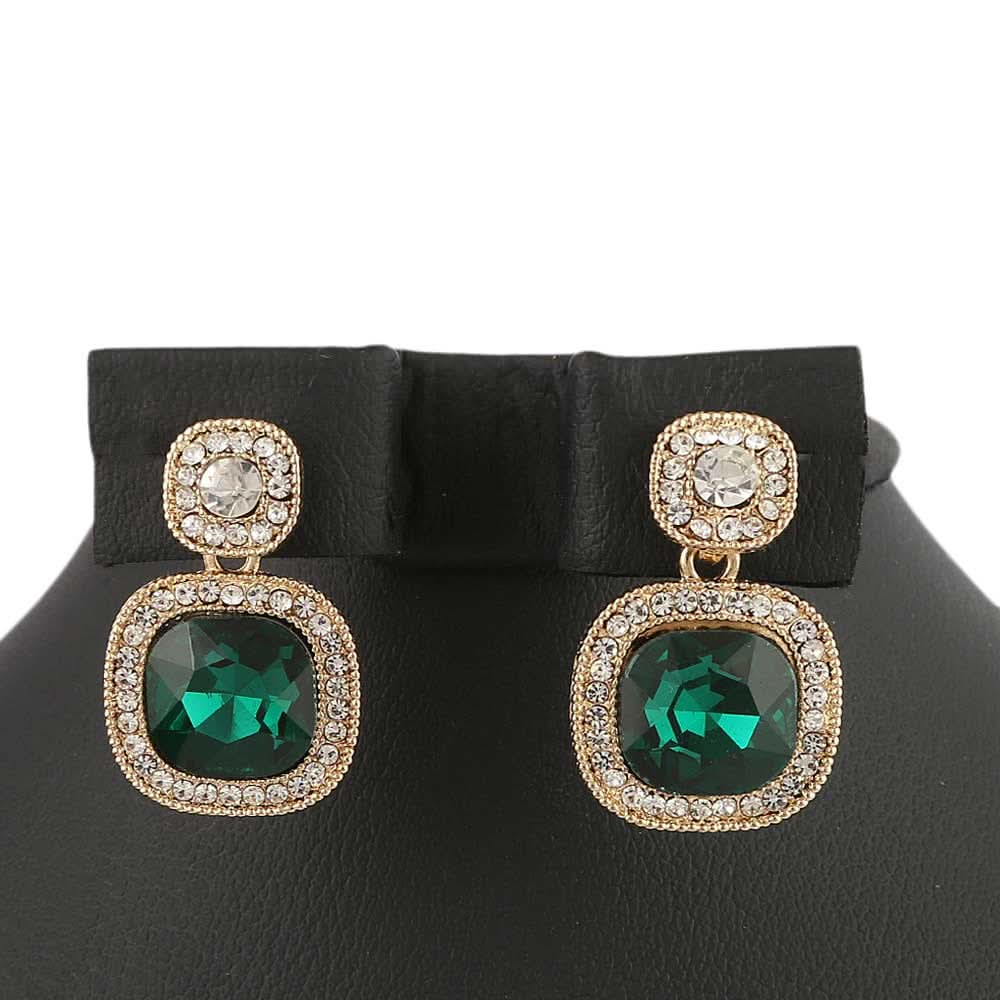Women's Fancy Earrings - Green, Jewellery, Chase Value, Chase Value