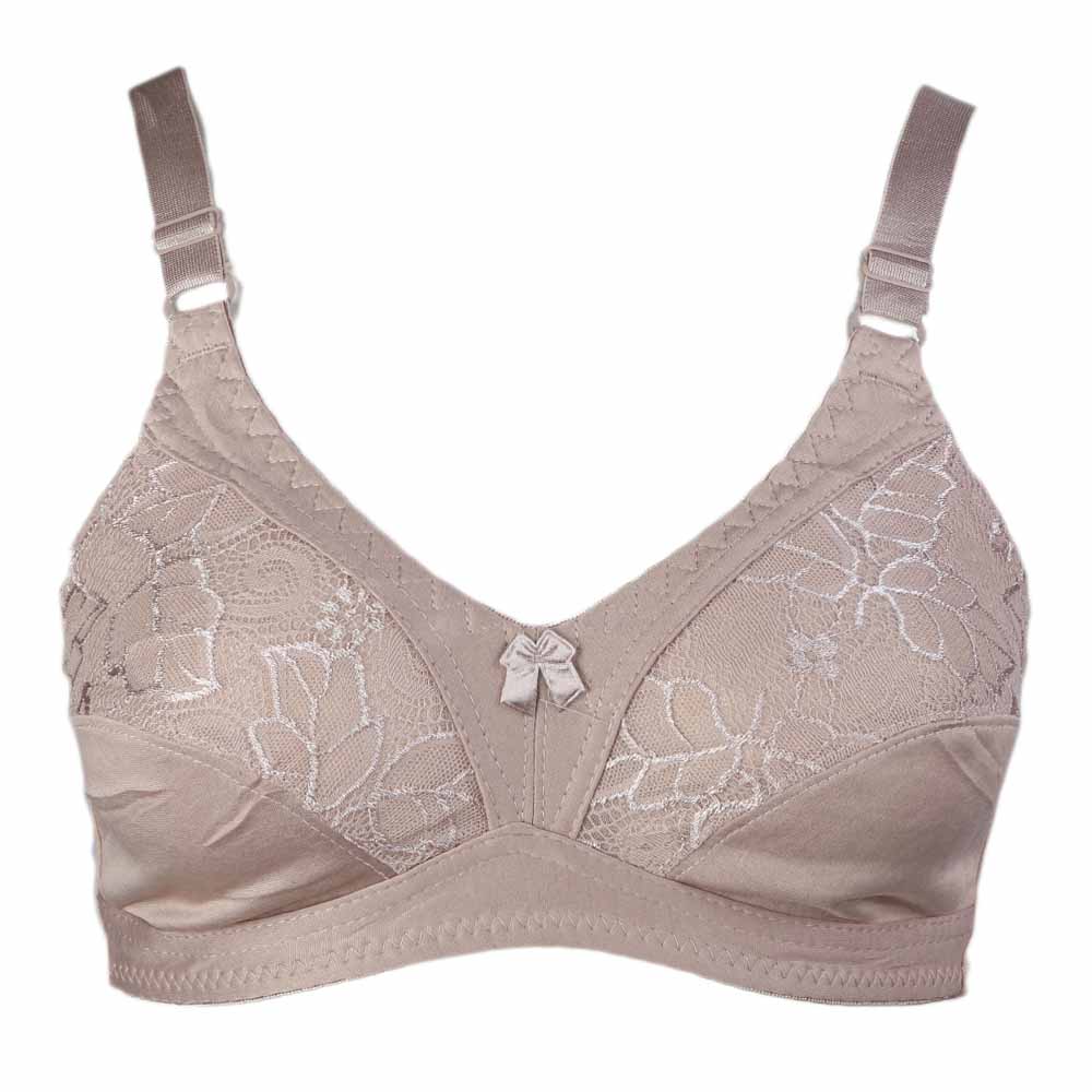 Women's Cotton Bra (308) - Light Brown, Women, Bras, Chase Value, Chase Value