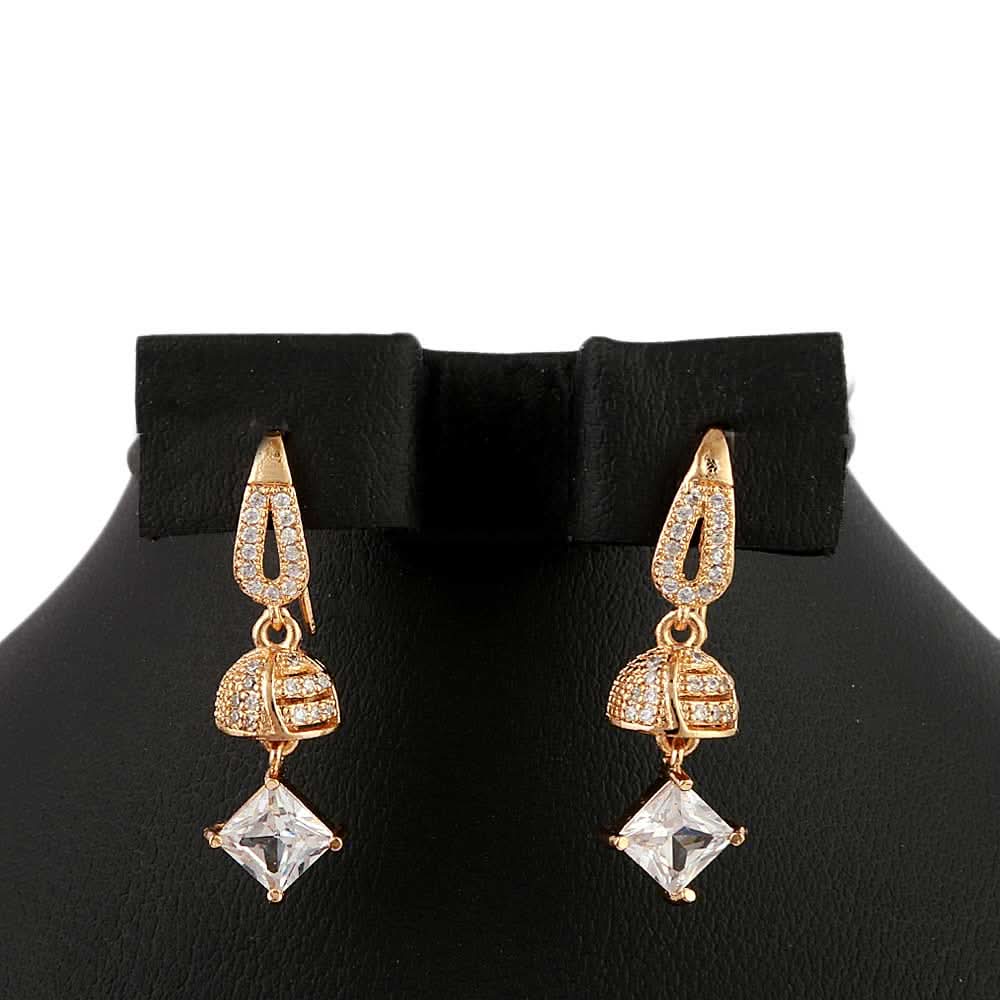 Women's Fancy Earring - Golden White, Jewellery, Chase Value, Chase Value