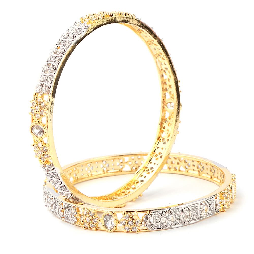 Women's Bangle- Golden, Women, Bangles & Bracelets, Chase Value, Chase Value