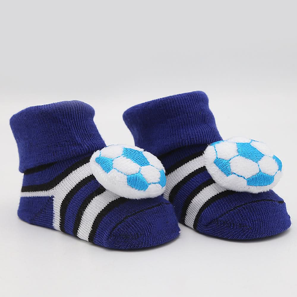 Newborn Booties (RA181) - Navy Blue, Kids, NB Shoes And Socks, Chase Value, Chase Value