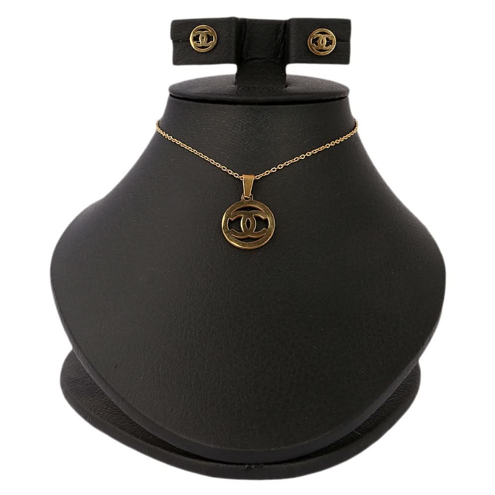 Women's Fancy Locket Set - Gold, Women, Chains & Lockets, Chase Value, Chase Value