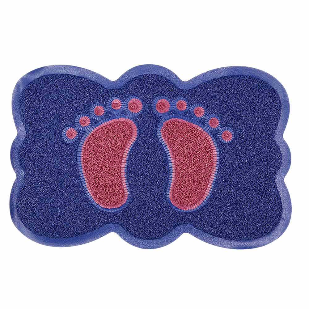 PVC Door Mat 14 x 22 - Blue, Home & Lifestyle, Mats, Chase Value, Chase Value