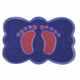 PVC Door Mat 14 x 22 - Blue, Home & Lifestyle, Mats, Chase Value, Chase Value