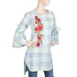 Women's Embroidered Kurti - Green, Women, Ready Kurtis, Chase Value, Chase Value