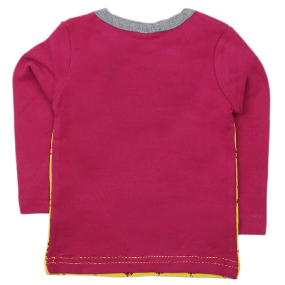 Boys Full Sleeves T-Shirt - Yellow, Kids, Boys T-Shirts, Chase Value, Chase Value
