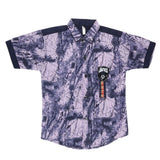 Boys Half Sleeves Casual Shirt - Purple, Kids, Boys Shirts, Chase Value, Chase Value