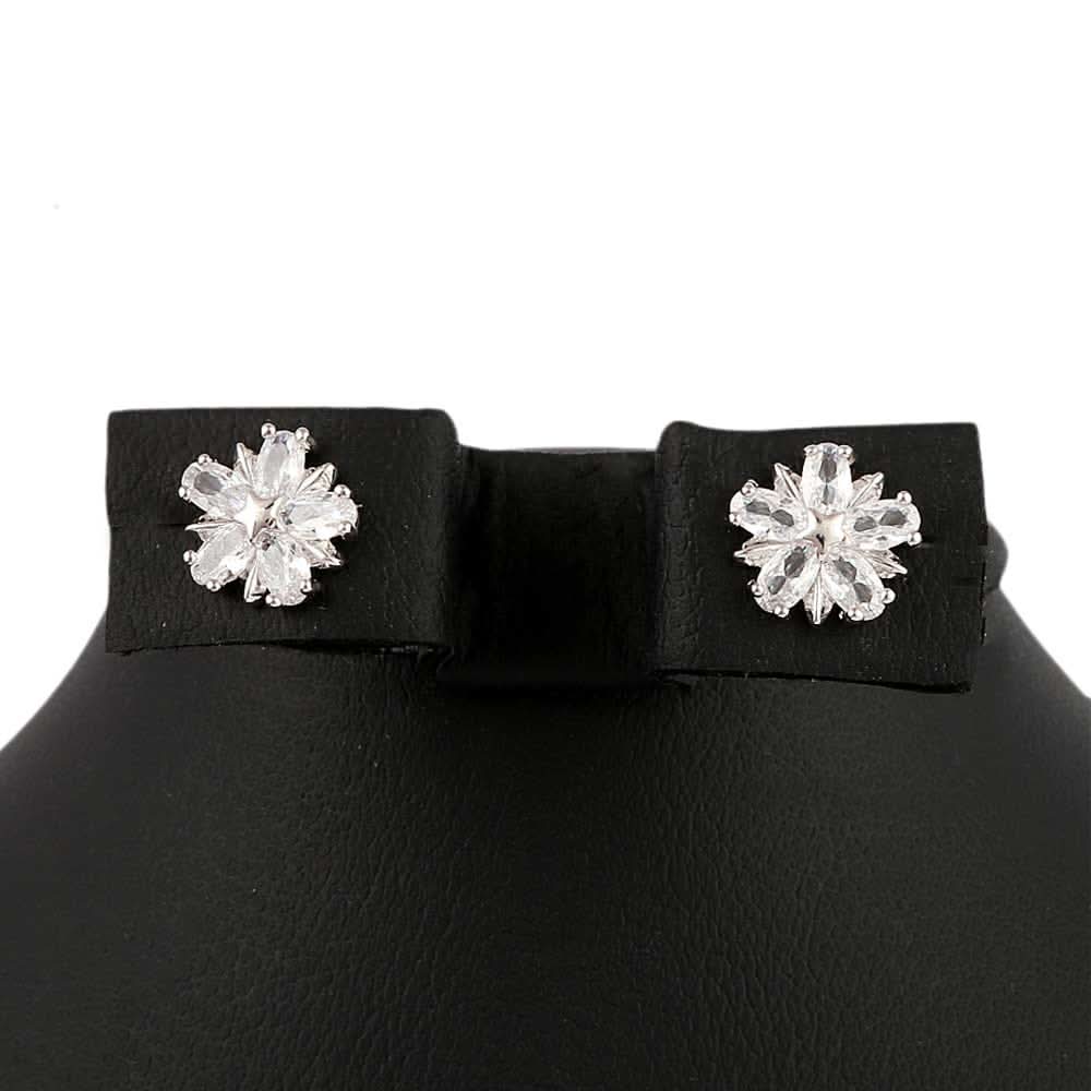 Women's Fancy Ear Tops - Silver, Women, Earrings & Tops, Chase Value, Chase Value