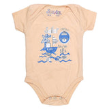 Newborn Girls Romper - Fawn - test-store-for-chase-value