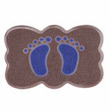 PVC Door Mat 14 x 22 - Brown, Home & Lifestyle, Mats, Chase Value, Chase Value