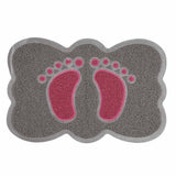 PVC Door Mat 14 x 22 - Grey, Home & Lifestyle, Mats, Chase Value, Chase Value
