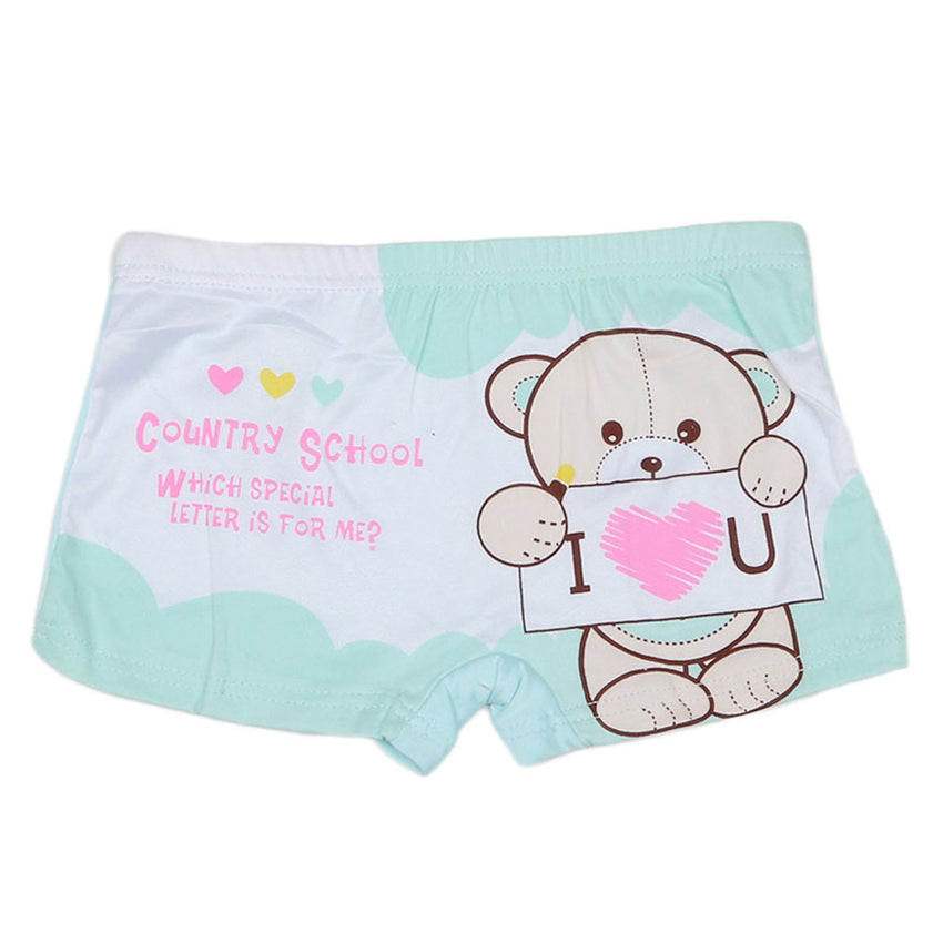 Girls Boxer - Cyan - test-store-for-chase-value