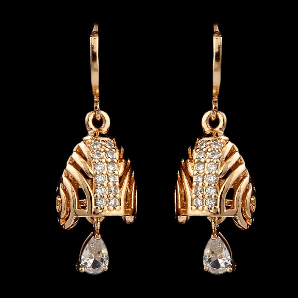 Women's Jhumki - Golden, Women, Earrings & Tops, Chase Value, Chase Value